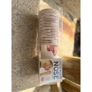 Fred 12 Ounce Photo Realistic Pick Your Nose 24 Paper Party Cups *BRAND NEW*